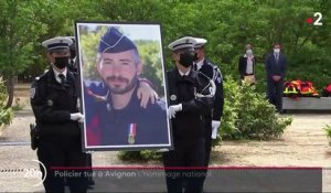 Policier tué à Avignon : un hommage national a été rendu à Éric Masson