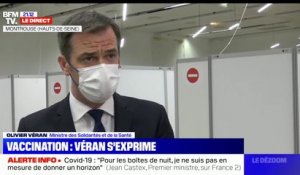 Pour Olivier Véran, "nous sommes sur la bonne voie pour arriver" à 20 millions de primo-vaccinés à la mi-mai