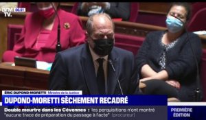 Féminicide de Mérignac: le vif échange entre la sénatrice LR Laurence Garnier et le ministre de la Justice Éric Dupond-Moretti