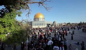 Fête de l'Aïd : prière et colère à la mosquée Al-Aqsa de Jérusalem
