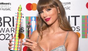 Here's Why Taylor Swift's 2021 Brit Awards Look May Be a Hint at Her Next Album | Billboard News