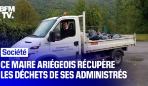 Dans ce petit village d'Ariège, c'est le maire qui collecte les poubelles