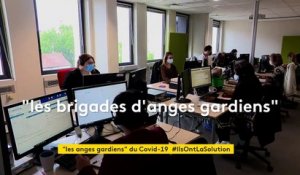 Ces agents de la "brigade d'anges gardiens" qui tracent les patients positifs au Covid-19