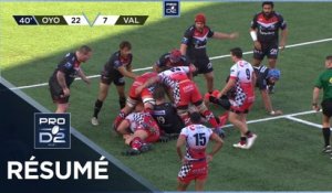 PRO D2 - Résumé Oyonnax Rugby-Valence Romans Drôme Rugby: 53-19 - J30 - Saison 2020/2021