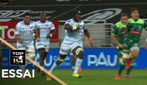 TOP 14 - Essai de Ibrahim DIALLO (R92) - Section Paloise - Racing 92 - J24 - Saison 2020/2021