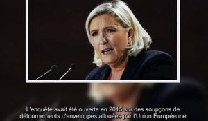 Affaire des eurodéputés RN - Marine Le Pen mise en cause par l'enquête de police
