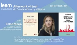 Comité Affaires publiques - Afterwork avec Chloé Morin du 8 avril 2021