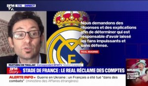 Chaos au Stade de France: le Real Madrid réclame des comptes à l'UEFA