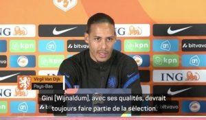 Pays-Bas - Van Dijk : "Wijnaldum n'est pas dans la meilleure phase de sa carrière"