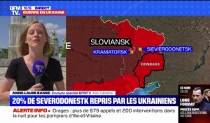 L'Ukraine affirme avoir fait reculer les forces russes et repris 20% de Severodonetsk