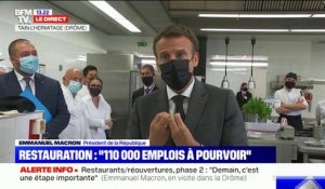 Emmanuel Macron: "Il faut rester prudent" malgré le déconfinement et la fin du couvre-feu