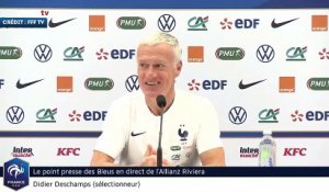 Didier Deschamps donne des nouvelles des champions d'Europe