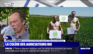 Les agriculteurs bio manifestent contre la réforme de la politique agricole commune