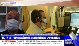 Panne de numéros d'urgence: la Fédération des sapeurs-pompiers de France appelle à "limiter les appels aux situations d'urgence"