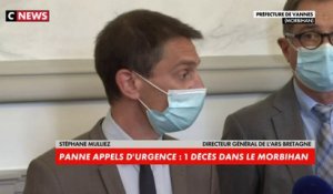 Stéphane Mulliez : «Nous déplorons un décès qui est intervenu hier au centre hospitalier de Vannes»