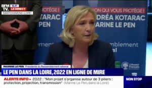 Marine Le Pen: "Nous ne regardons d'où viennent les gens (...) ce que nous souhaitons c'est que tous ceux qui aiment le pays nous rejoignent"