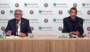 Roland-Garros 2021 - Gilles Moretton et Nicolas Escudé : "Depuis 3 mois environ, nous travaillons, notre objectif était Roland-Garros et nous savions que l'on allait subir"