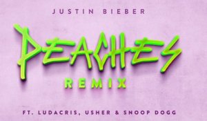 Justin Bieber : un remix de "Peaches" avec Ludacris, Usher et Snoop Dogg