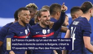 Amical - France-Bulgarie en chiffres