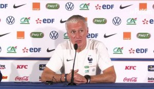 Revivez la conférence de presse de Didier Deschamps avant le match France - Bulgarie