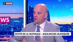 Jean-Michel Blanquer : «le "pas de vague" dans l'Education nationale, c'est fini !»