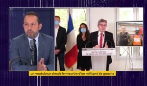 Vidéo du youtubeur Papacito : Sébastien Chenu (RN) "condamne" tout en dénonçant les propos "conspirationnistes" de Jean-Luc Mélenchon