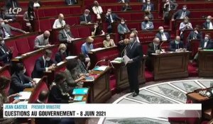 Le Premier ministre Jean Castex condamne "sans réserve et de la manière la plus ferme" la vidéo simulant le meurtre d'un électeur de La France insoumise - Regardez