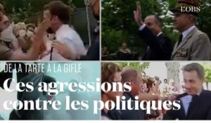 Chirac, Hollande, Sarkozy... Avant Macron, ces autres agressions physiques de responsables politiques