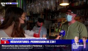 Pour le gérant de ce bar à Lille, le couvre-feu à 23h "représente beaucoup moins de stress"