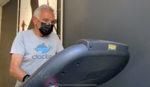 Jean-Michel, 74 ans, a retrouvé sa salle de sport à Bordeaux