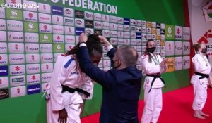 Judo : Agbegnenou pour la 5e fois, première pour le Belge Casse