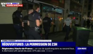 La police est mobilisée pour faire respecter le nouvel horaire du couvre-feu