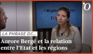 «Les régions ne doivent pas être en concurrence malsaine avec l’Etat», juge Aurore Bergé (LREM)