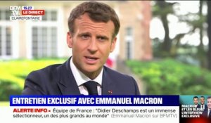 Emmanuel Macron: "On s'habitue à une haine et une violence sur les réseaux sociaux qui après se normalisent"