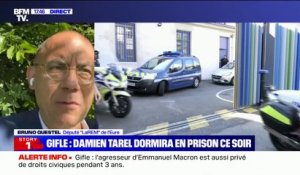 Condamnation de Damien Tarel: pour Bruno Questel, "le mandat de dépôt est justifié"