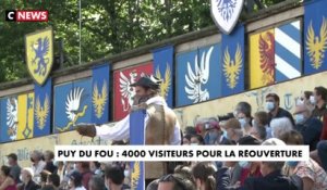 Puy du Fou : 4000 visiteurs pour la réouverture
