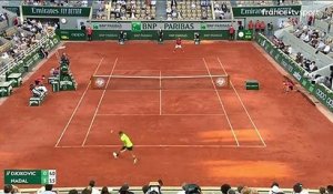 VIDÉO. Roland-Garros 2021 : revivez les meilleurs moments de la demi-finale homérique entre Novak Djokovic et Rafael Nadal