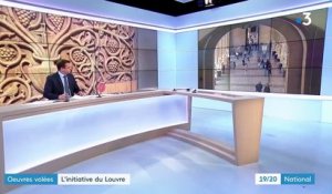 Musée du Louvre : des œuvres volées exposées pour sensibiliser au trafic
