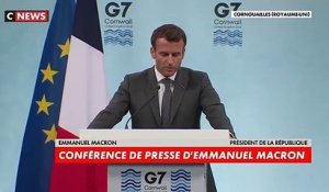 Coronavirus: Emmanuel Macron annonce que le G7 s'engage à distribuer plus d'un milliard de doses, dont 60 millions par la France