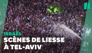 À Tel-Aviv, des milliers de personnes fêtent le départ du pouvoir de Netanyahu