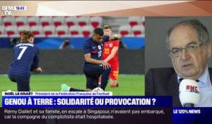 Genou à terre: le président de la Fédération Française de Football salue un geste "très honorable" des joueurs de l'Équipe de France