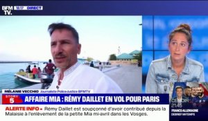 Affaire Mia: Rémy Daillet et sa famille sont en vol pour Paris