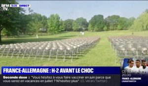 France/Allemagne: à Champigny-sur-Marne, 500 personnes peuvent accéder à la fan zone