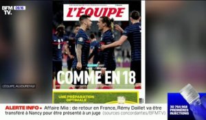 "Comme en 18": la une polémique de L'Équipe après France-Allemagne