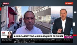 Le suicide assisté d’Alain Cocq hier pose question - Débat avec Emmanuel Hirsch sur le plateau de « Morandini Live » sur CNews - VIDEO