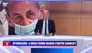 Story 1 : 6 mois de prison ferme requis contre Sarkozy dans l'affaire Bygmalion - 17/06