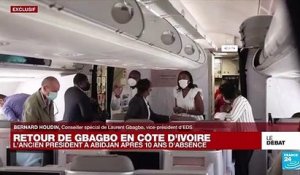 Premières images de l'arrivée de Gbagbo en Côte d'Ivoire