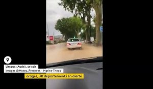 Météo : d’importants orages ont touché l’Occitanie