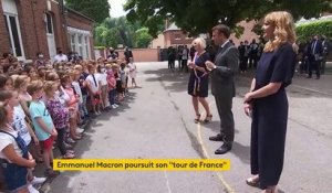 Politique : Emmanuel Macron continue son "tour de France"