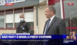 Rave-party à Redon: le préfet d'Ille-et-Vilaine annonce qu'un jeune homme de 22 ans a perdu une main, et que 5 gendarmes ont été blessés